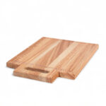 EK-255HSO | Bräda i ek med handtag och spår, oljad – 450x240x21mm