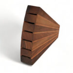 VKNIV | Knivblock i valnöt för 6st knivar